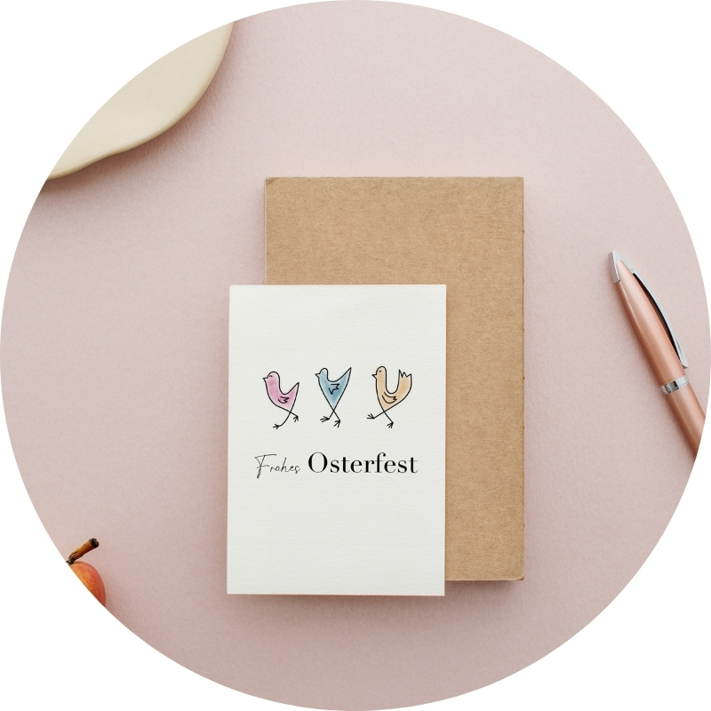 Postkarte - Frohes Osterfest